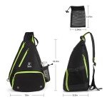 Adjustable Pickleball Backpack with Shoe Compartment