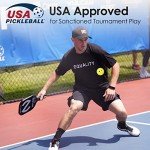 Pro Pickleball Paddle with Graphite Carbon Fiber Face