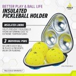 JOOLA Thermal Pickleball Ball Case for 3 Balls