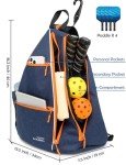 Reversible Pickleball Backpack with Fence Hook