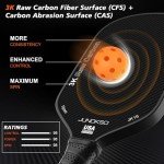 JUNDKSO USA Approved Carbon Fiber Pickleball Paddles