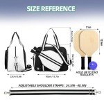 RoyalFair Pickleball Backpack with Paddle Cover