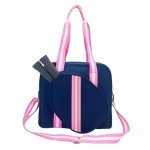 SPELIKO Striped Navy Women's Pickleball Sling Bag