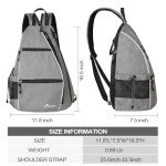 ALOOF Adjustable Pickleball Backpack with Water Bottle