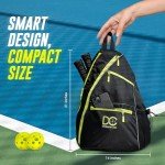 DINKERSCLUB Unisex Pickleball Bag and Backpack