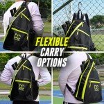 DINKERSCLUB Unisex Pickleball Bag and Backpack