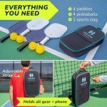 Helium USAPA Certified Pickleball Paddles Set of 4
