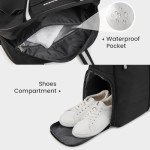 G4Free Unisex Pickleball Backpack with Shoe Compartment