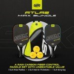 SLK Atlas Max Pickleball Paddle Set with Sling Bag