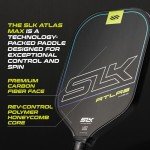 SLK Atlas Max Pickleball Paddle Set with Sling Bag