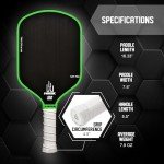 HISK RAV PRO Carbon Fiber Pickleball Paddle