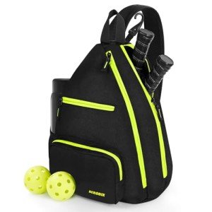 AEROBIX Adjustable Pickleball Bag - Green