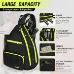 AEROBIX Adjustable Pickleball Bag - Green