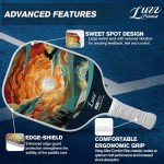 Luzz Carbon Fiber USAPA Approved Pickleball Paddles