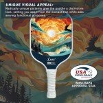 Luzz Carbon Fiber USAPA Approved Pickleball Paddles