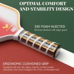 JOJOLEMON Hybrid Carbon Fiber Pickleball Paddles