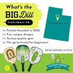 Big Dill Pickleball Backpack with Cooler Pocket