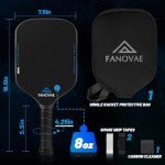 2024 Fanovae POWERMAX Carbon Fiber Pickleball Paddle