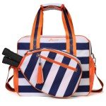 ALOOF Women's Pickleball Tote Bag with Paddles Pocket
