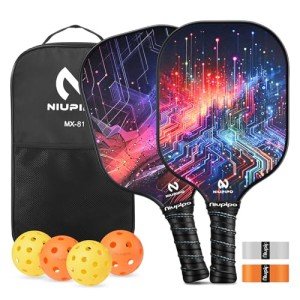 Niupipo MX-81 Pickleball Paddle Set of 2