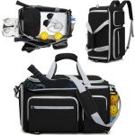 Spacious Pickleball Backpack with Shoe Compartment