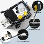 Spacious Pickleball Backpack with Shoe Compartment