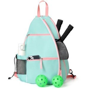 Women’s ALOOF Pickleball Bag with Water Bottle Holder