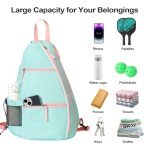 Women’s ALOOF Pickleball Bag with Water Bottle Holder