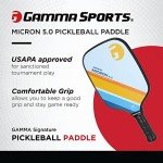 GAMMA Sports Micron 5.0 Composite Pickleball Paddle