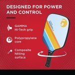 GAMMA Sports Micron 5.0 Composite Pickleball Paddle