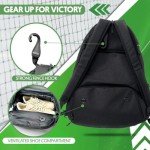 Good E's Black Pickleball Bag