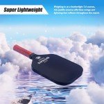 QUICKACE Carbon Fiber Pickleball Paddles with Cover