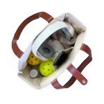 Luzz Pickleball Duffle Bag with Paddle Pocket