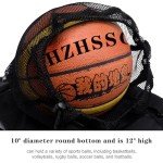 Multi-Sport Mesh Ball Bag with Zipper Pocket
