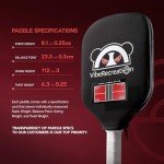 Kevlar Pickleball Paddle - 16mm Pro Carbon Fiber