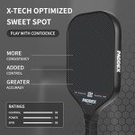 PADDEX T700 Carbon Fiber Pickleball Paddle with Cover