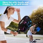 USAPA Approved Pickleball Paddles Set with Balls