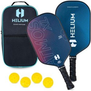 Helium Pro Carbon Fiber Pickleball Paddle Set