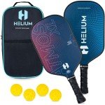 Helium Pro Carbon Fiber Pickleball Paddle Set