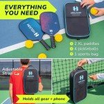 Helium Pro Carbon Fiber Pickleball Paddle Set