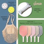 Sonix Pickleball Paddle Set with 2 Rackets & 4 Balls