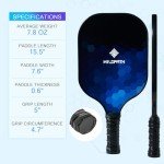 Pickleball Paddle Set: 2 or 4 Rackets