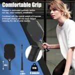 USAPA-Approved Carbon Fiber Pickleball Paddle 16mm