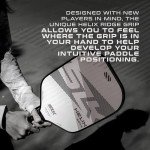 2024 SLK Helix Pro Pickleball Paddle - Legend Gray