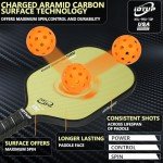 Lightweight Carbon Fiber Pickleball Paddle Set