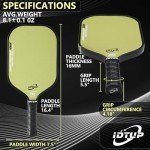 Lightweight Carbon Fiber Pickleball Paddle Set