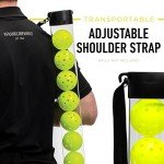 Franklin Sports Pickleball Retriever Tube - Hopper + Holder