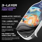 Luzz Carbon Fiber USAPA Approved Pickleball Paddles