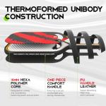 Warping Point Carbon Fiber Pickleball Paddle - Red