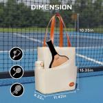 Luzz Pickleball Duffle Bag with Paddle Pocket